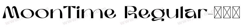 MoonTime Regular字体转换